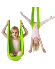 Aerial aerial acrobatic hammock for yoga   - adjust length to the room